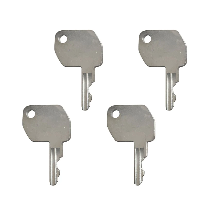 4Pcs Ignition Key 92274 86502903 Compatible with Ford Backhoe 340 340A 340B 445A 450 455 540A 540B 545A Compatible with JCB