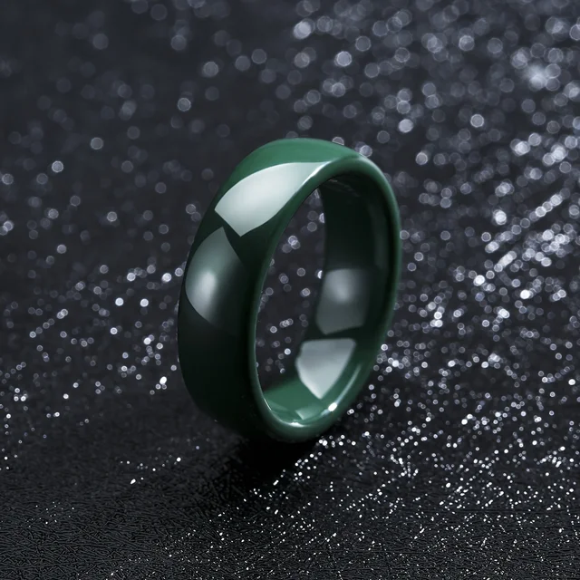92703-49c0af.jpg Bague en céramique 6 mm unisexe pour homme et femme, noire, blanche, verte, bleue, violette, simple, alliance de mariage, bague de promesse, bague pour le pouce, assortie, hypoallergénique