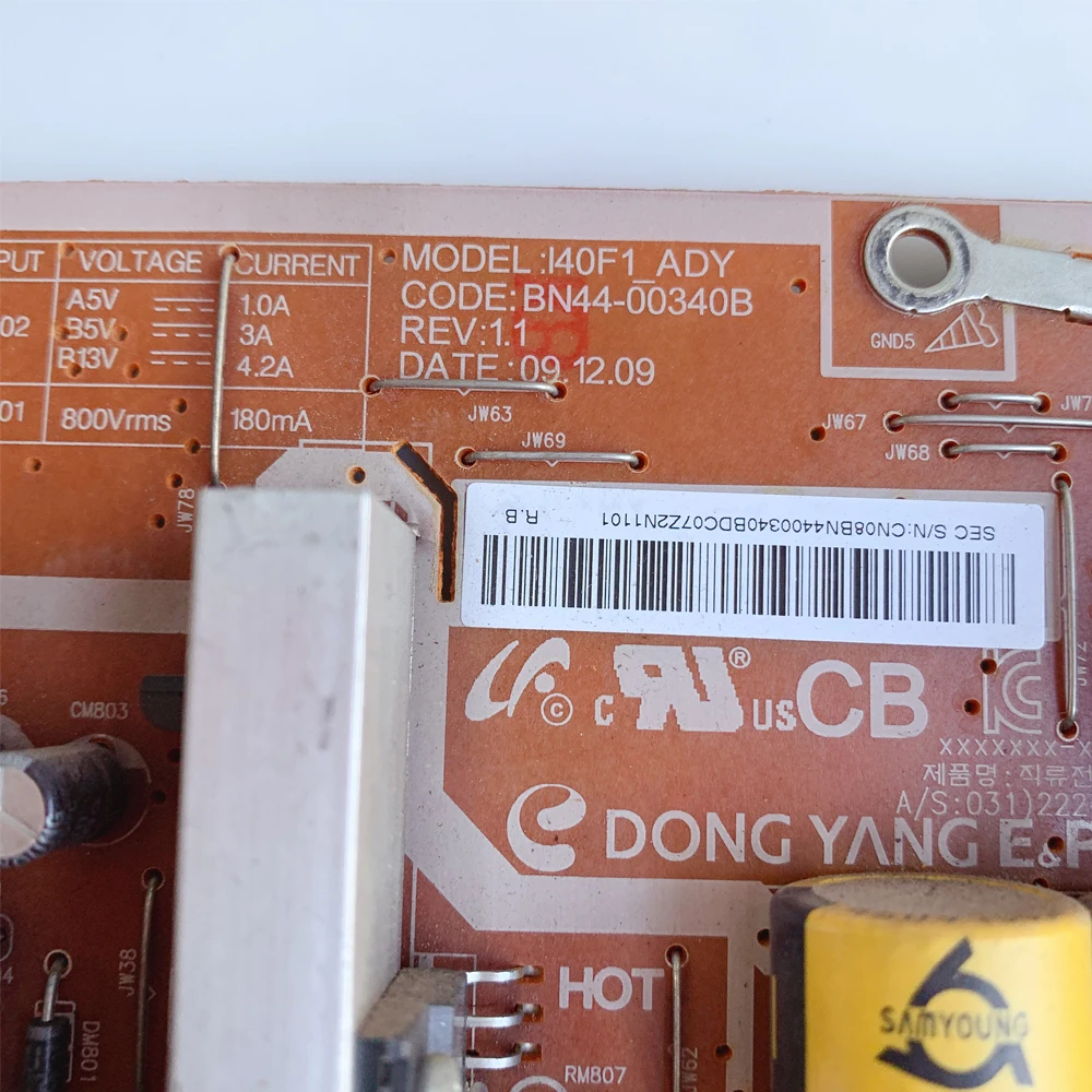 module de carte mere pour pieces samsung tv 01