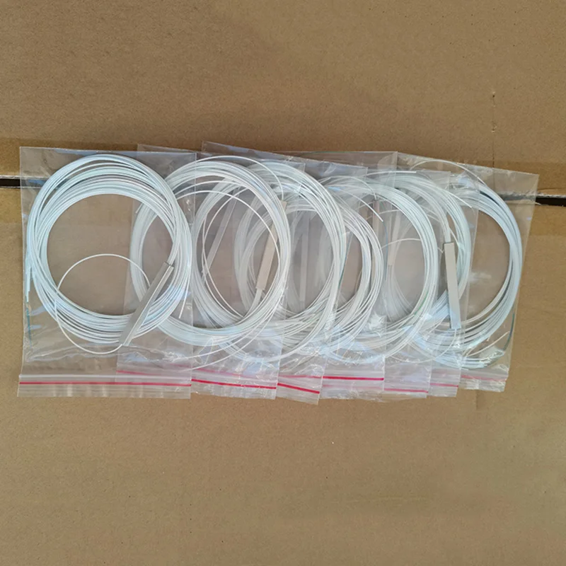 10 Pz Fibra Ottica Splitter 1/16 Tubo D'Acciaio Tipo Plc Micro Splitter Senza Connettore