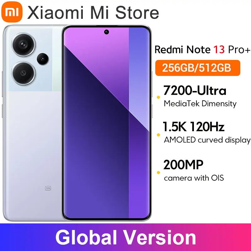 Xiaomi Redmi Note 13 Pro Plus 5G 200MP OIS Camera 120Hz