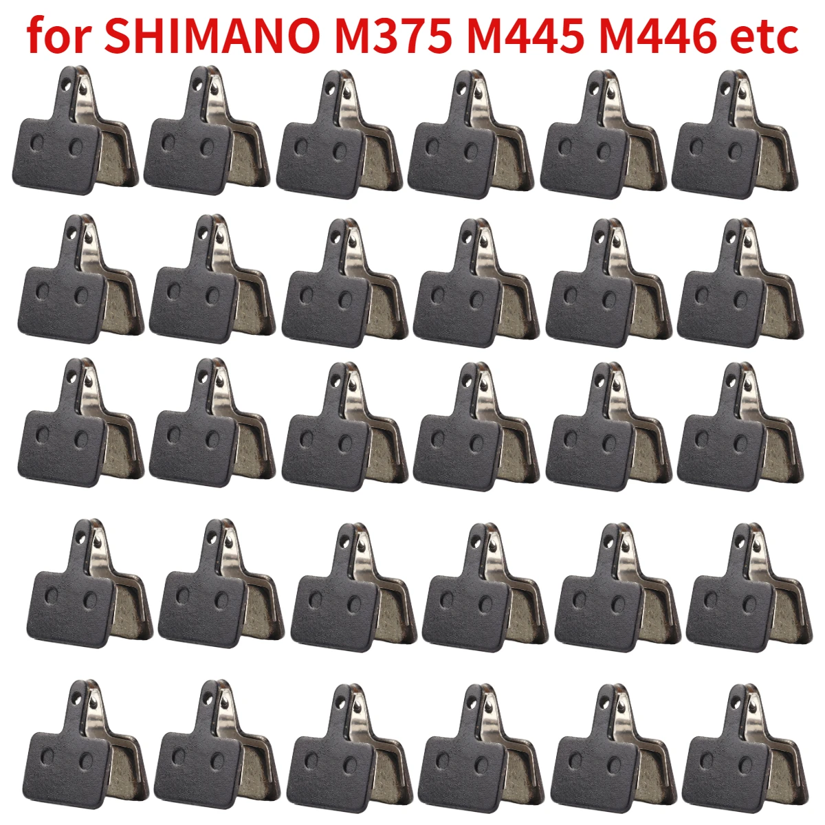 20/10/6/4/2/1Pairs MTB Mountain Road Bicycle Disc Brake Pads for SHIMANO M375 M445 M446 Resin Cycling Brake Pad Parts bicycle disc brake pads brake pads bike brake pads