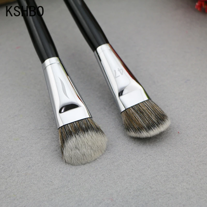 KSHBO Foundation Brush 47 Broom Head Liquid Foundation Shadow Repairing Brushes Women Face Base Makeup Beauty Professional Tools 5 KSHBO Foundation Brush 47 Broom Head Liquid Foundation Shadow Repairing Brushes Women Face Base Makeup Beauty Professional Tools 5
