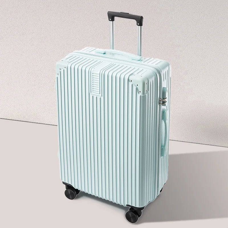 Retro aluminum frame suitcase luggage 4