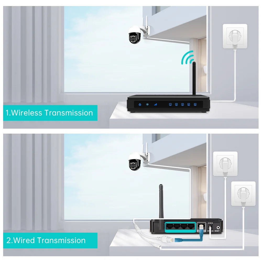 S237ced3b47b542d09b46d099d983f93e0 New 4K 8MP 8x Hybrid Zoom PTZ Wifi IP Camera Outdoor Wide Dual Lens AI Human Detection 4MP Audio CCTV Video Surveillance Cam