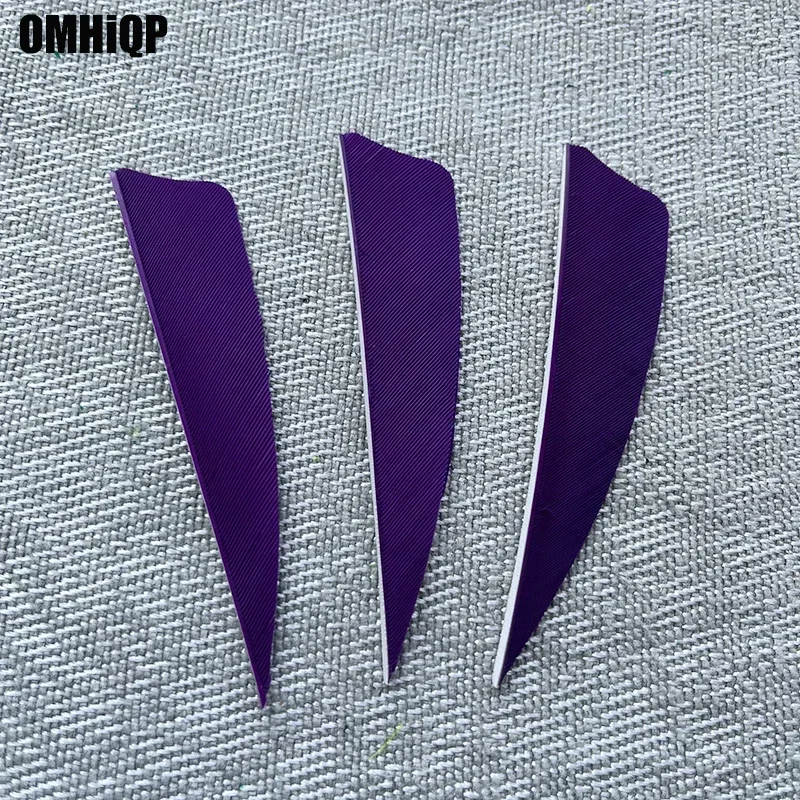 Plumes de dinde pour tir à l'arc,50 pièces/lot,5 plumes de dinde,flèche naturelle,pour arc et