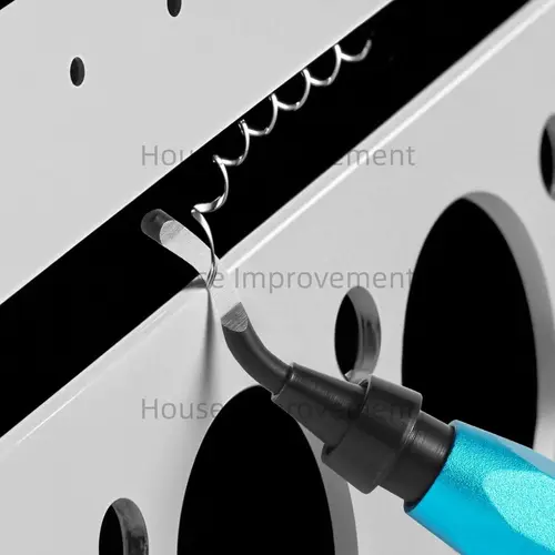 Deburring Tool Set with 11pcs High Speed Steel Swivel Blades Burr Removal Tool for Metal Resin PVC Pipes Copper Plastic Aluminum - Image 5
