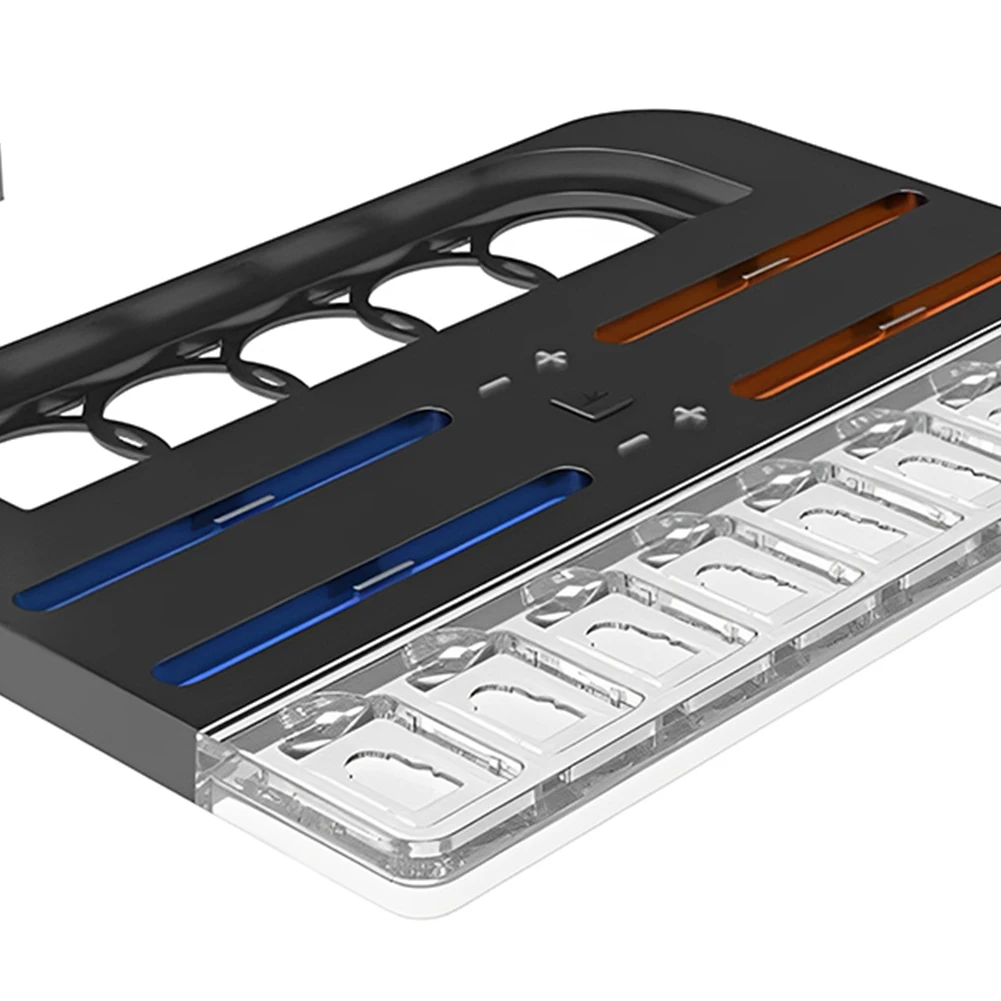 Charging Dock Station For Nintendo Switch 2 Console Holder Up to 4 Joy-Cons Controllers Charger Stand Base With LED Indicator