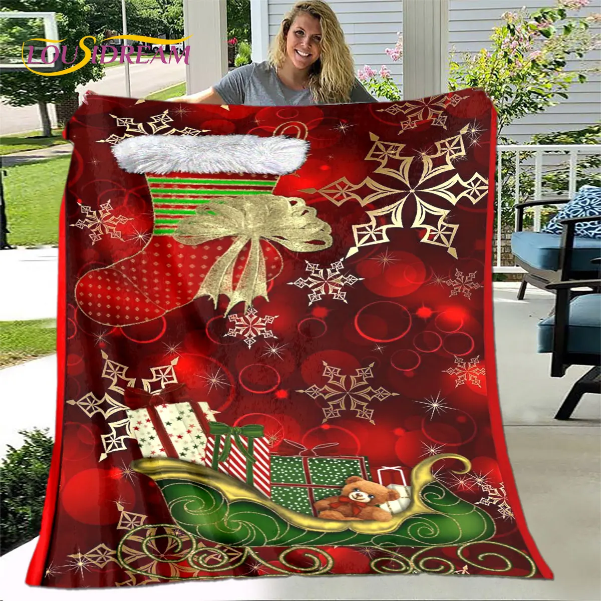 Christmas blankets sofas christmas blankets beds christmas throw