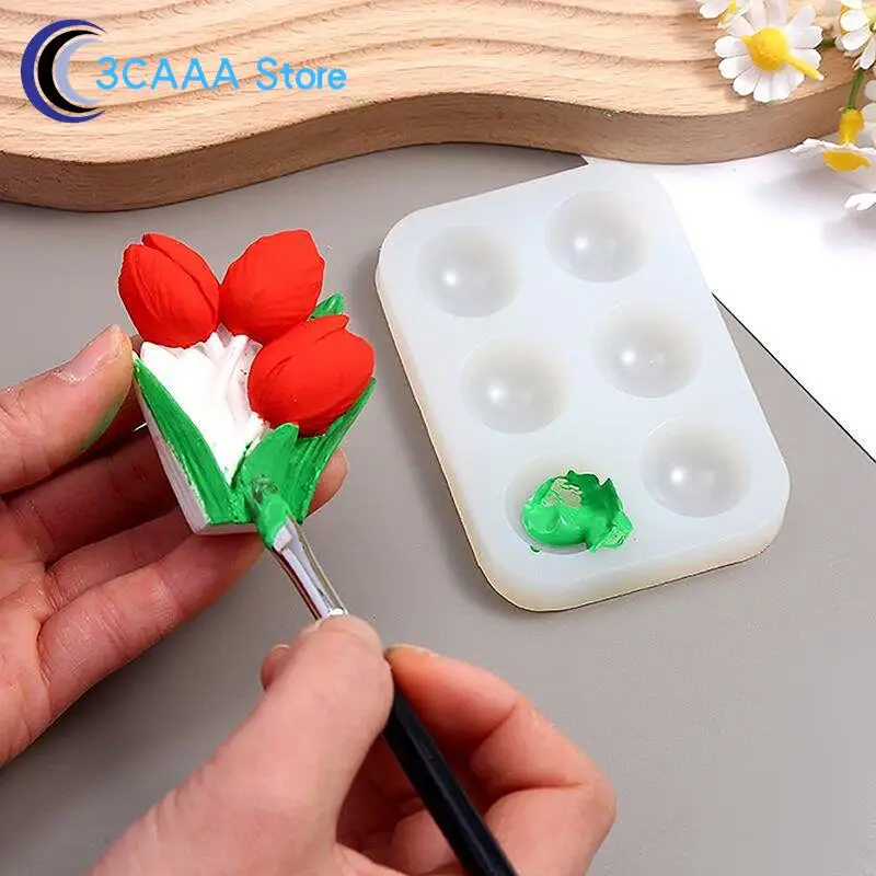 Silicone Palette Art Alternatives Paint Tray Artist Watercolor Painting Supply Pigment Tray Watercolor Palette Paint paint tray,color palette,watercolor palette