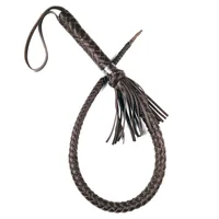 75CM Horse Riding Whip Cowhide Leather Racing Training Horse Back Crop Training Whip Equestrian Equipme 2