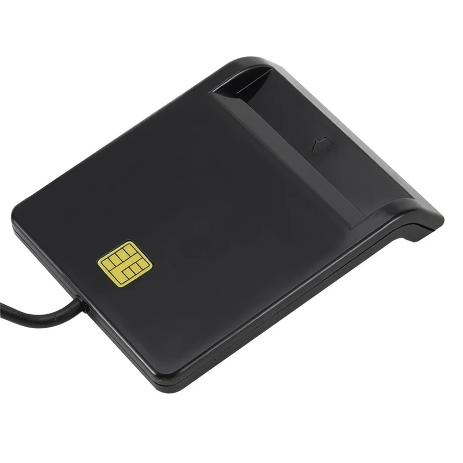 Grwibeou USB Smart Card Reader For Bank Card IC/ID EMV card Reader High Quality for Windows 7 8 10 Linux OS USB-CCID ISO 7816