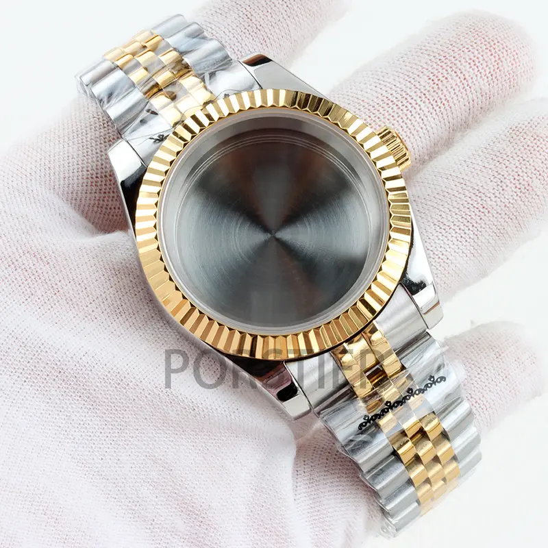 36/39mm Nh35 Watch Case 20mm Width Jubilee Strap Solid 316L Stainless Steel for Datejust NH35 Nh36 Movement 28.5mm Dial Parts - Image 15