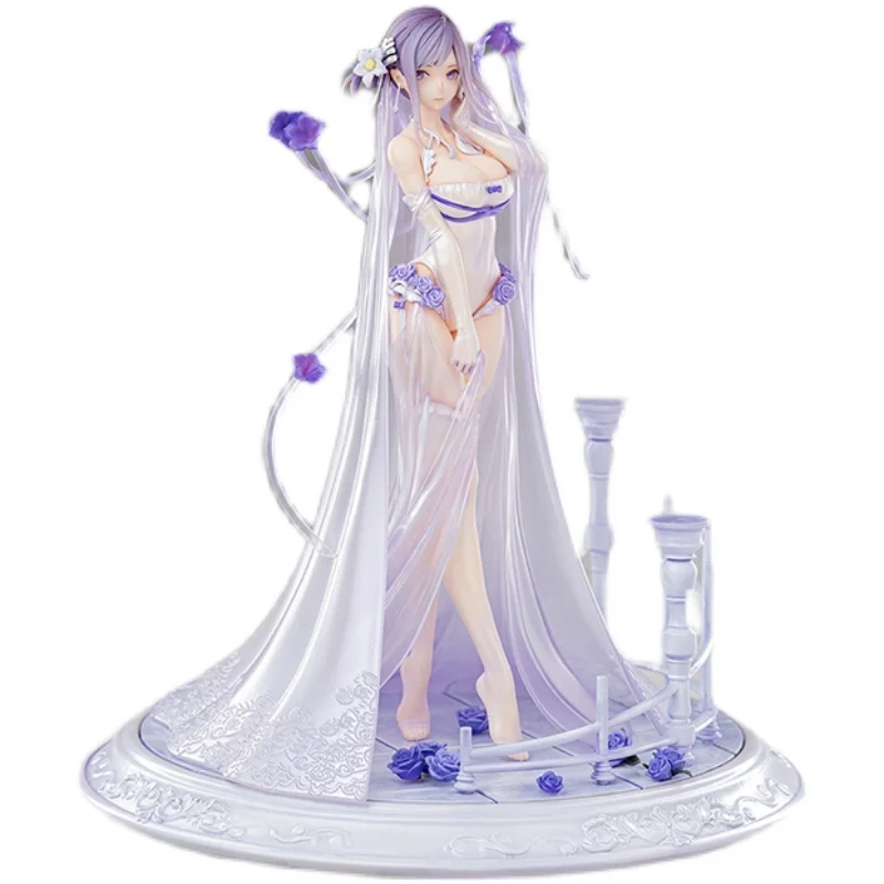 

25.5cm Ironsaga Figure Deresa Wedding Dress Sexy Beauty Girl Anime Action Figure PVC Model Display Kawaii Adult Girl Doll Gift
