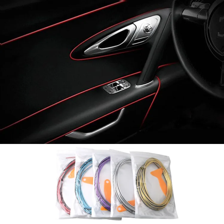 

Car Decorative Strip, Interior Decorative Line, Interior Modification, Special Door Panel Gap, Dashboard Decorative Bright Strip