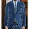 Men's Velvet Jacket Single-breasted Jackets Man Fashionable and Slim Design Elegant Comfortable Commuting Business Work Wear 1