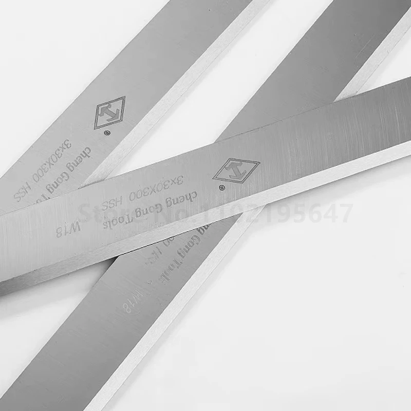 3 Pcs HSS W18 High Hardness Wood Planer Blade Knife Wood Planing Blades Jointer Thickness Planer Woodworking Tools Accessories