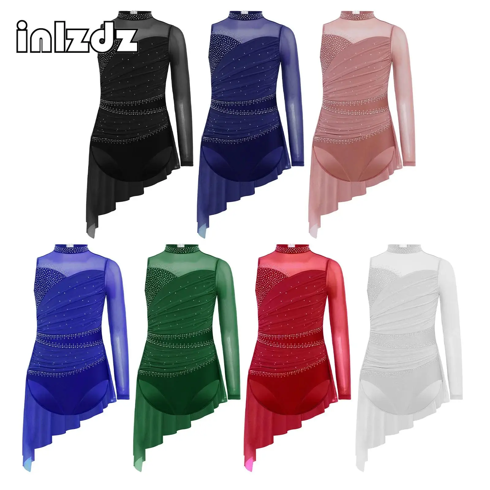 Miutii Robe De Danse Lyrique à Paillettes Pour Fille - Robe De