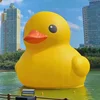 Floating Giant Inflatable Yellow Duck With Sunglasses Huge Sealed Inflatable Rubber Duck WaterPark Pool Decoration For Event 2