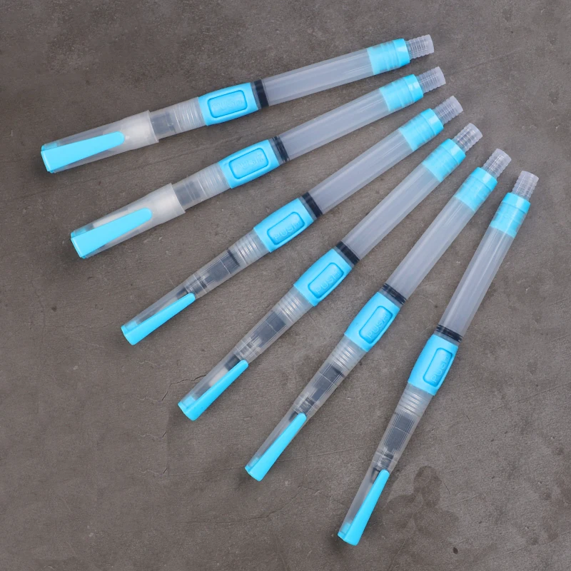 Fountain pen Filling brush Storage pen Water soluble color lead paint solid watercolor brush set