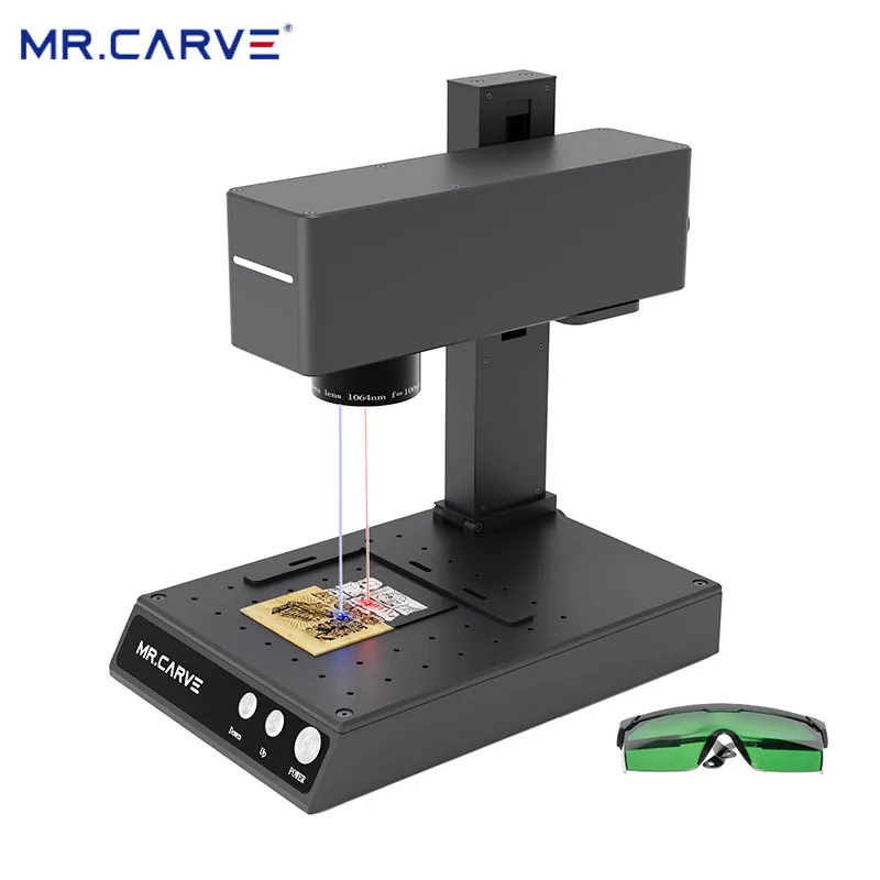 MR.CARVE M4 Doubleoptical Allmaterial optical Fiber Marking Machine