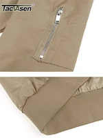 Buy TACVASEN Spring Baseball Jackets Men Military Windbreaker Hiking Trekking Fishing Jackets Full Zip Casual Coats Outwear Tops Online - Image 3
