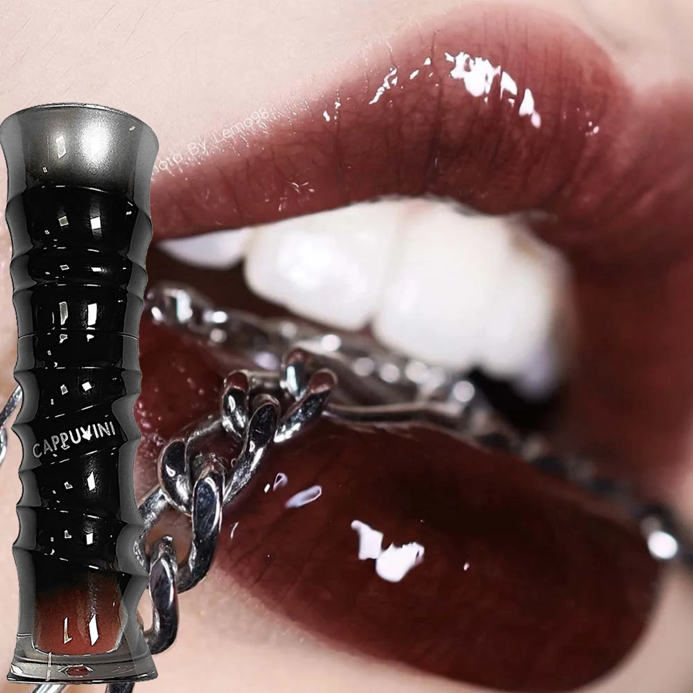 Intense Mirror Shine Moisturizing Lip Glaze in Rich Cherry Red