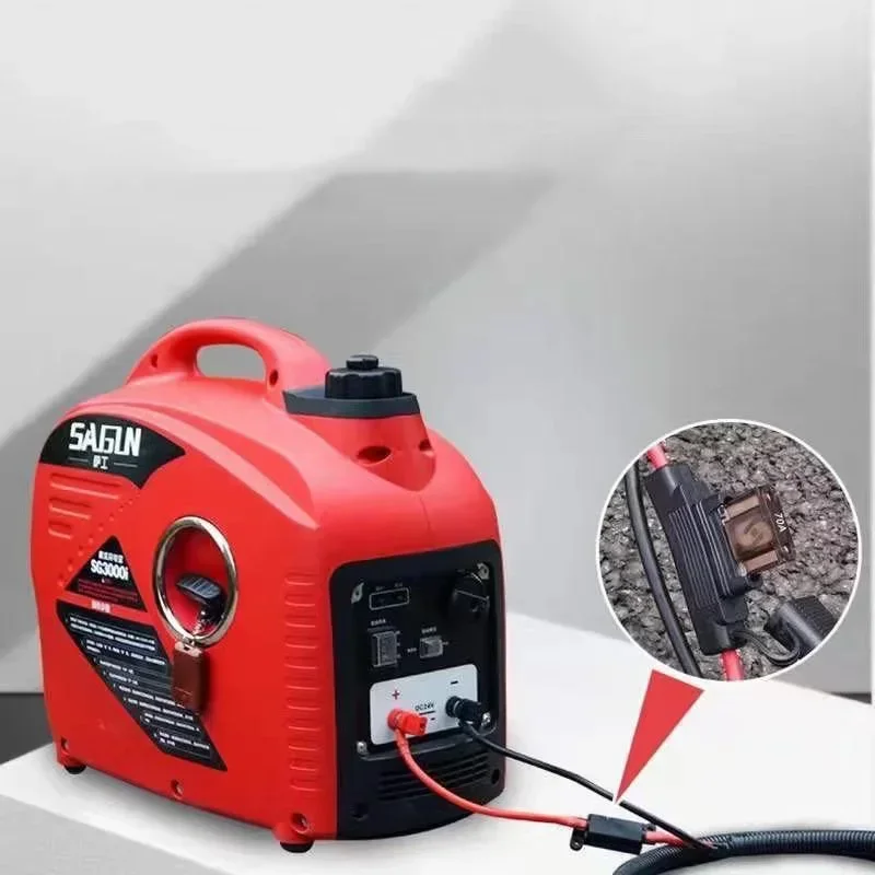 Parking Fuel 24V Air Conditioning Range Extender Van Portable 220V Free Installed Gasoline Generator，2000W Parking Generator