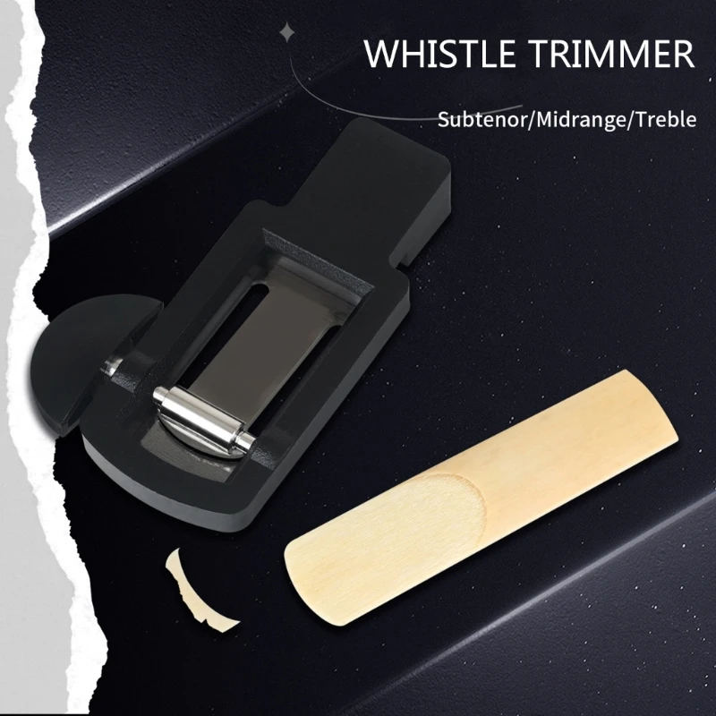 2023 Nuovo Sassofono Reed Cutter Sostituzione Soprano Altos Tenors Sax Reed Trimming Tool Clarinetto Reed Trimmer Strumento Di Riparazione Durevole