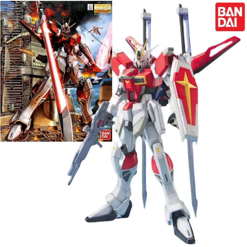 

Bandai Anime Model Original Genuine MG 1/100 ZGMF-X56S/β SWORD IMPULSE Gundam Toys Action Figure Gifts Collectible Ornaments