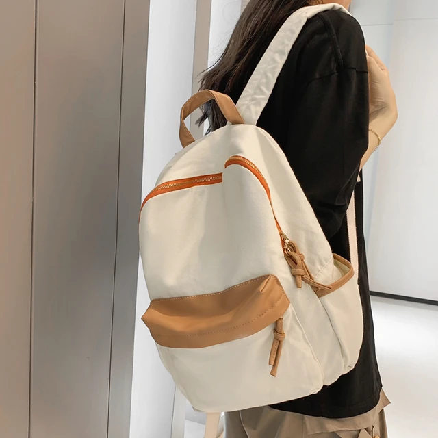 Fashion Korean Canvas Backpack Women Girl  Small Canvas Backpack Girl - Korean  Style - Aliexpress