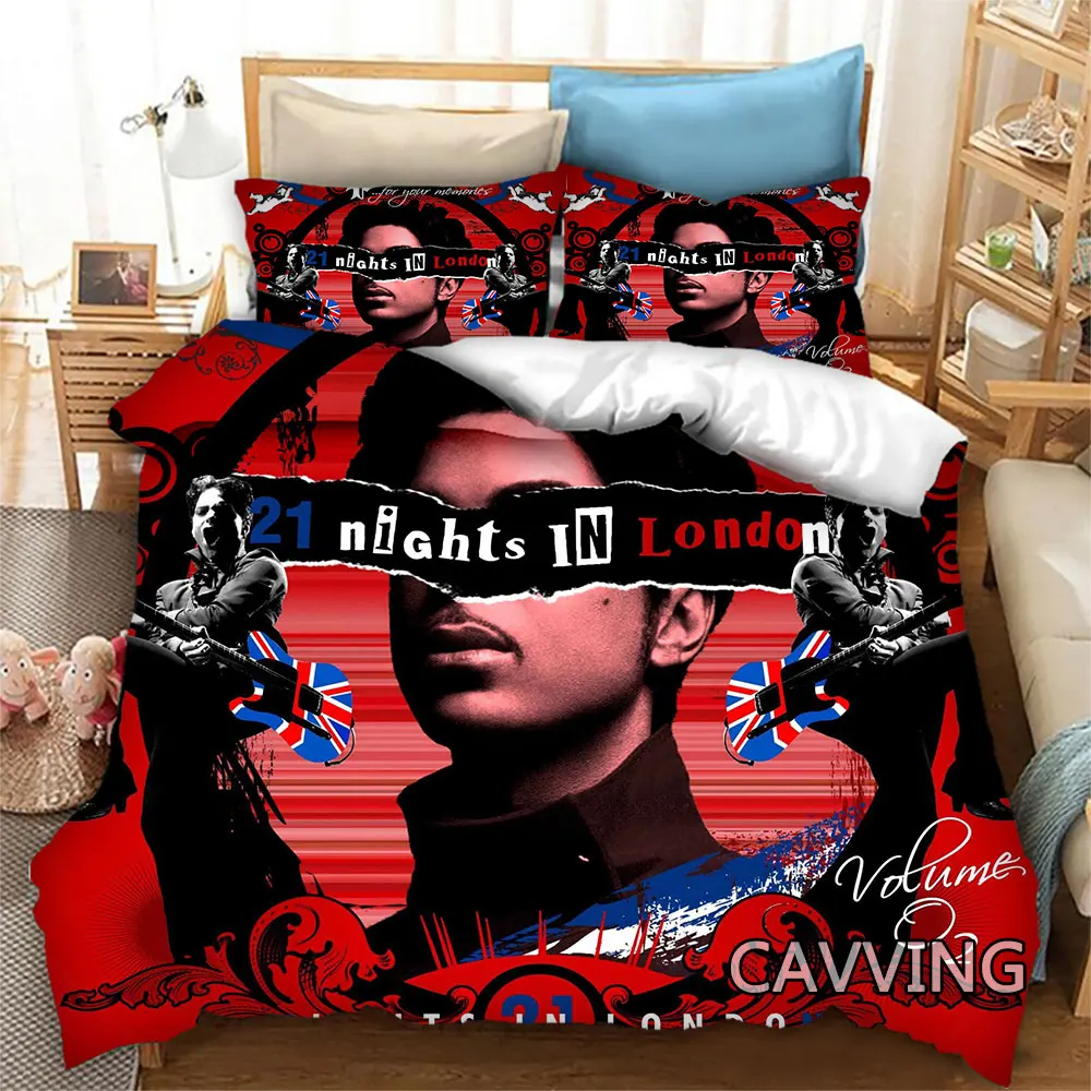 

Prince Rogers Nelson 3D Bedding Set Duvet Covers & Pillow Cases Comforter Quilt Cover Home Textile (US/EU/AU Sizes) K02