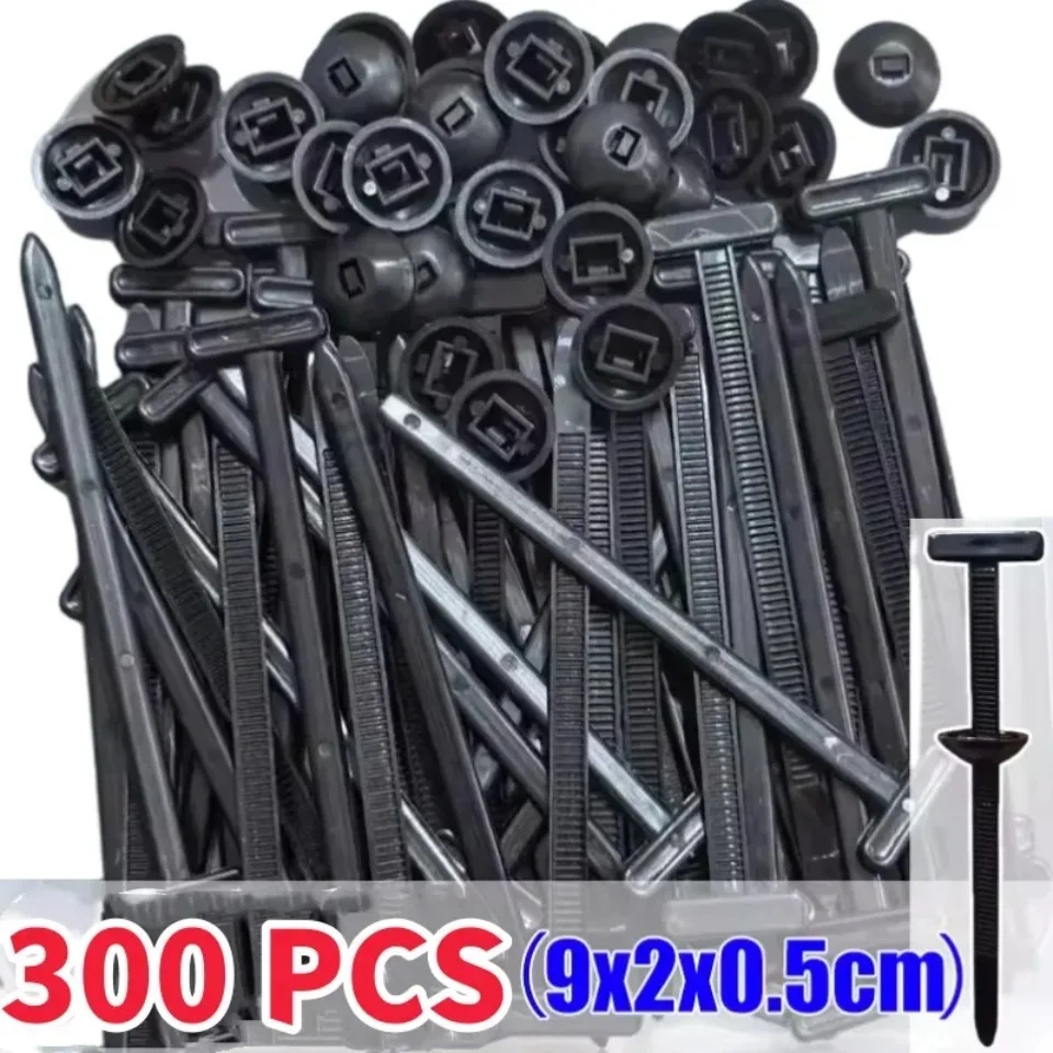 20 Fermacavi Universali In Nylon Auto – Fascette Con Bottone, Autobloccanti, 20x9x5 Mm, Per Riparazioni Auto, Fai Da Te E Gestione Cavi - 6