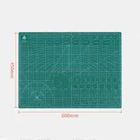 A2 Cutting Board Grid Line Self-healing Cutting Board Craft Card Multicolor Double-sided Desktop Manual Cutting Pad 60 * 45cm 5