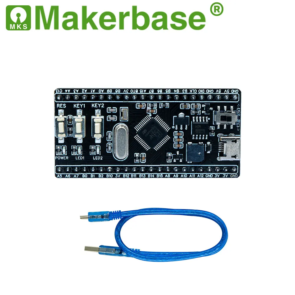 

Материнская плата GD32F103C8T6, макетная плата STM32, произведено внутри страны