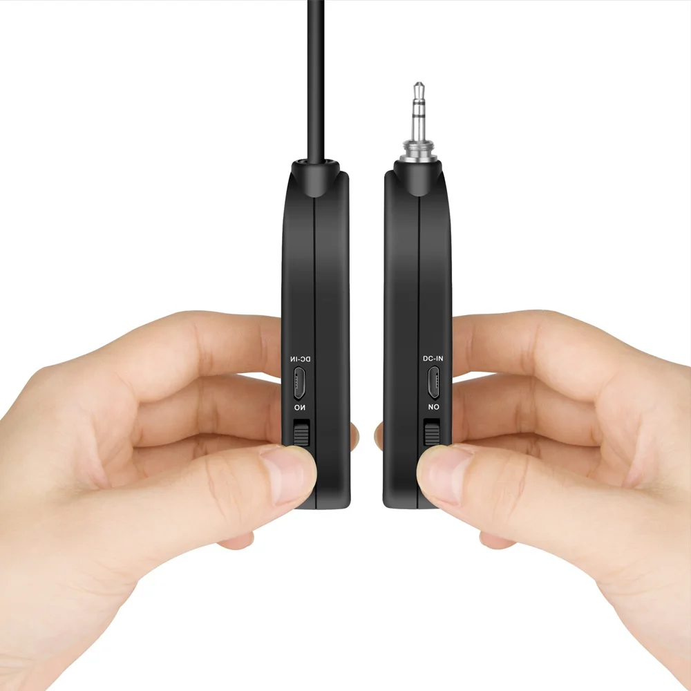 KIMAFUN Violin Microphone Wireless 2.4G Gooseneck Pick Up Instrument Clip-on Mic Receiver and Transmitter System for Violin