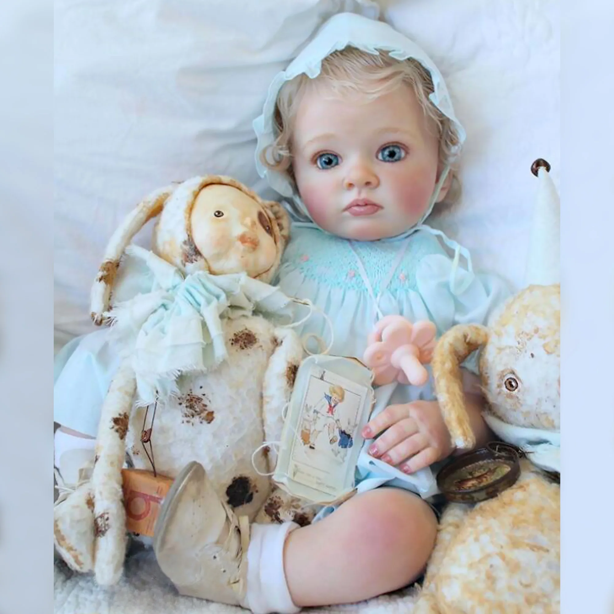 Lonian 12 Pouces Mini Taille Reborn bébé Mini poupée réaliste Doux