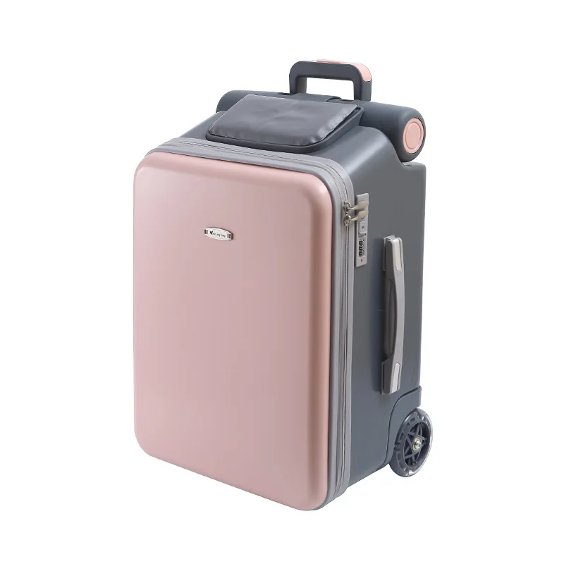Children's Suitcase Can Sit or Ride on The Luggage Children Rolling Luggage Universal Wheel Multifunctional children's luggage