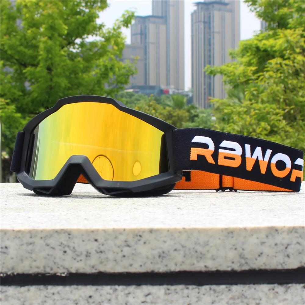 Najnowsze motocyklowe okulary przeciwsłoneczne dla mężczyzn Motocross ochronny ochronny MX noktowizor kask gogle vintage okulary do jazdy_voghion.com