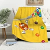 M&M's M and Ms Double Bed Blankets & Throws Fluffy Soft Blankets for Winter Child Blanket Decorative Sofa Blanket Furry Throw 3