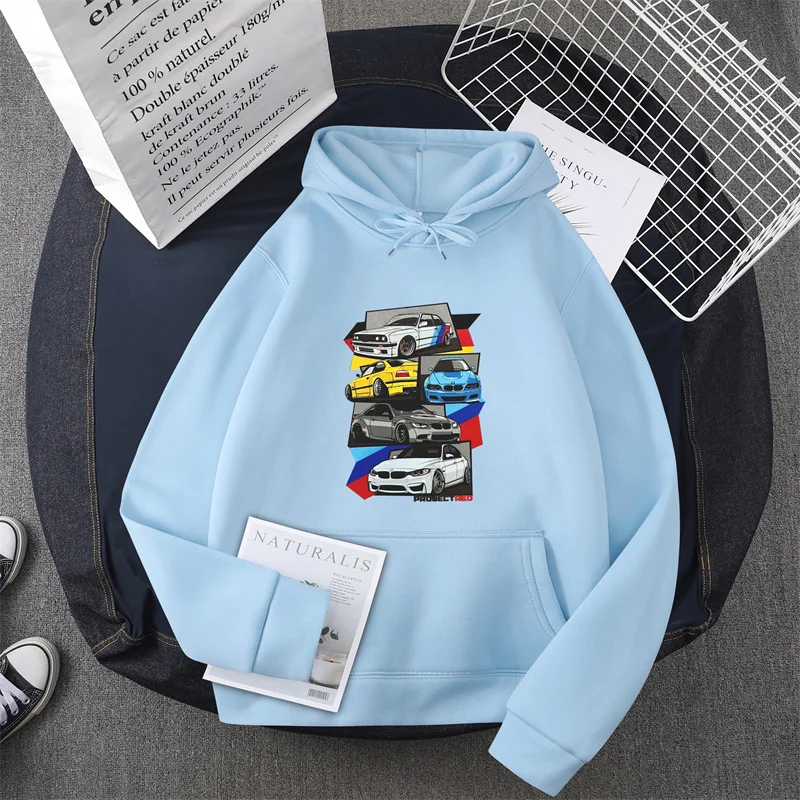 Classic E30 E46 E92 F80 M3 E36 Hoodies Fashion Men Graphic Initial D Hoodie Unisex Hip Hop Pullover Sweatshirt Car Graphic Hoody