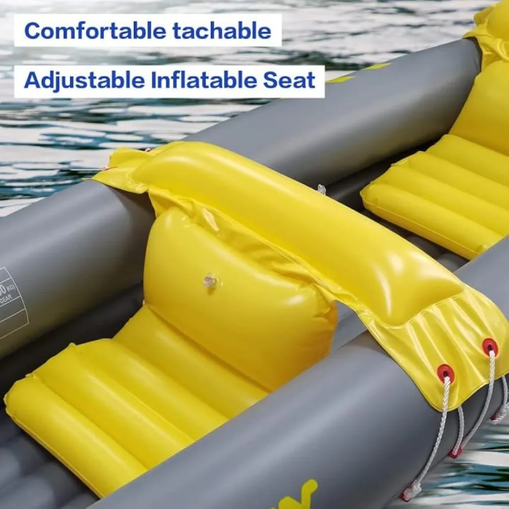 HotMax 2 Person Inflatable Kayak 4