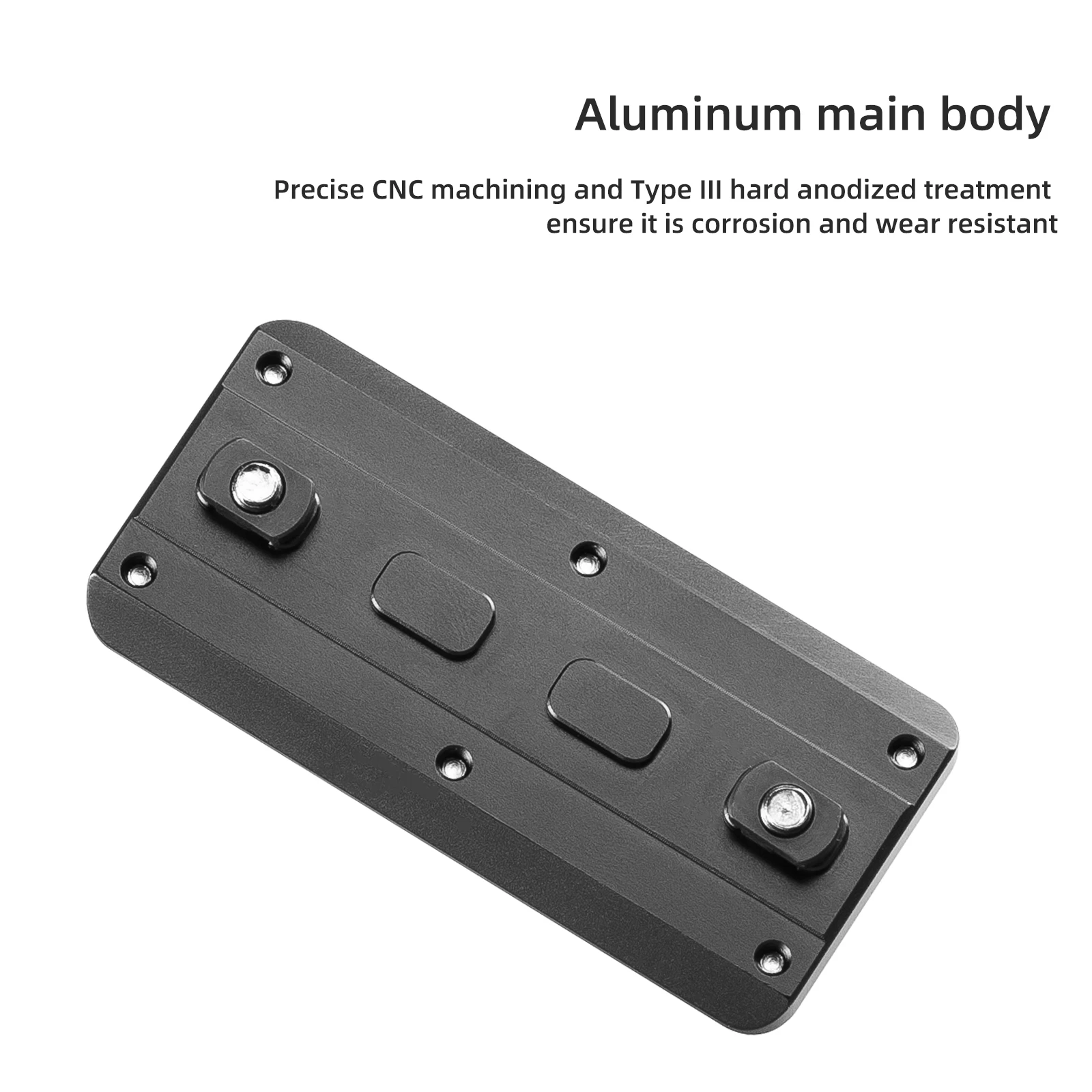 Camera Tripod Adapter Tripod Adapter Mount FANAUE M-Lok Arca Rail Tripod Mount Adapter Bipod Arca-Swiss/RRS Dovetail Hunting for Rifle Tripod Ballhead Quick Release Plate