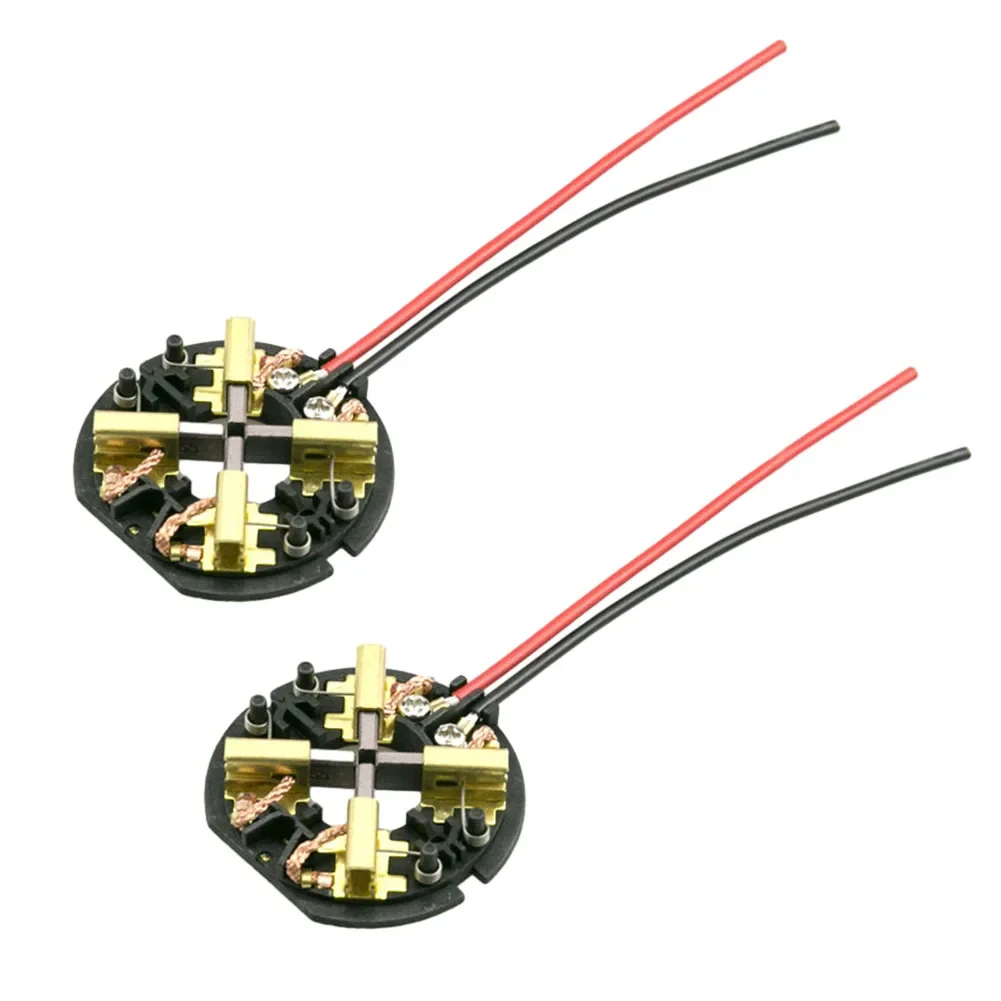 

2pcs Carbon Brushes For HD18PD HD18DD HD18DD C18ID C18PD C18IW With 18V Carbon Brush With Plastic Rings Replacement Accessories