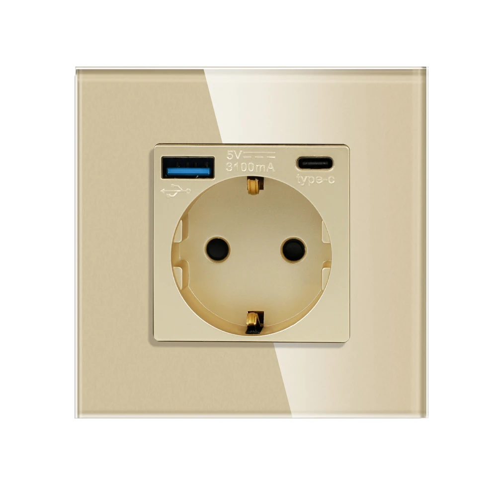 Single Type-C Socket