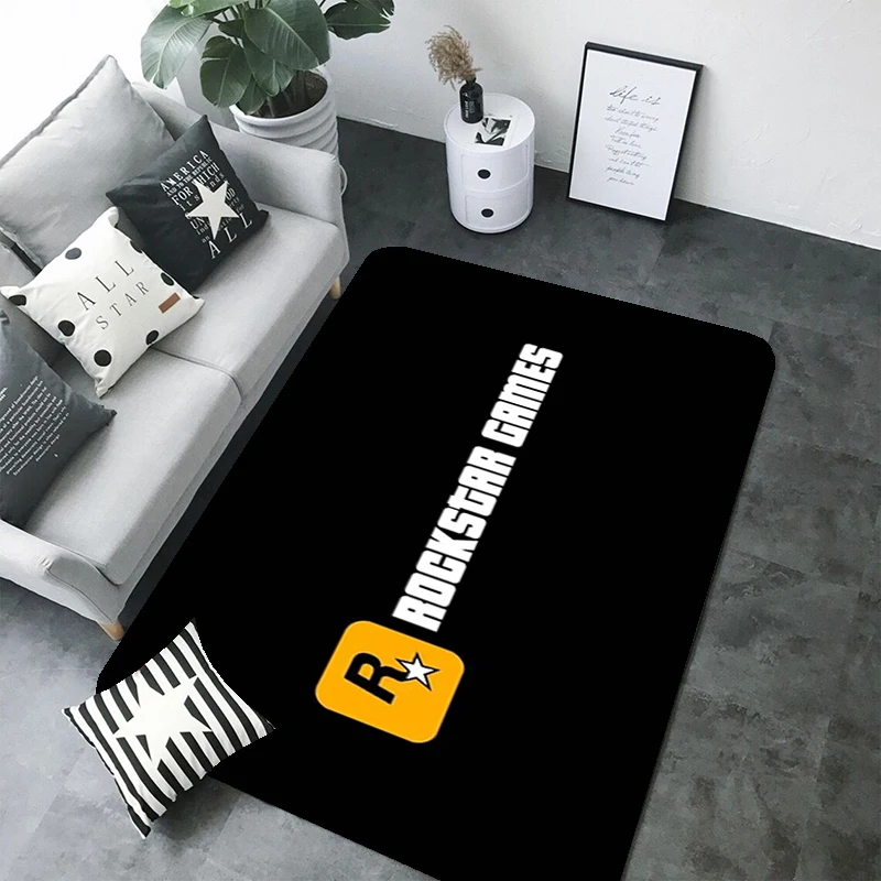 

Home Entrance Mats Rockstar Floor Bath Mat Washable Non-slip Kitchen Rug Balcony Carpet Foot Bathroom Room House Door Welcome