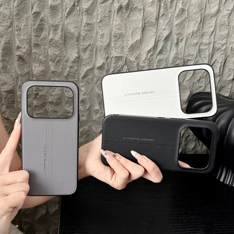 Leather Mid-Line Ultimate Design Phone Case - Slim Protective Cover