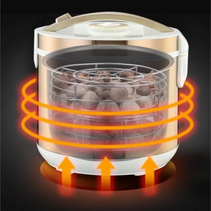 220V Electric Black Garlic Fermenter Dough Natto Rice Wine Fermenting Machine DIY Automatic Zymolysis Pot Yogurt Maker