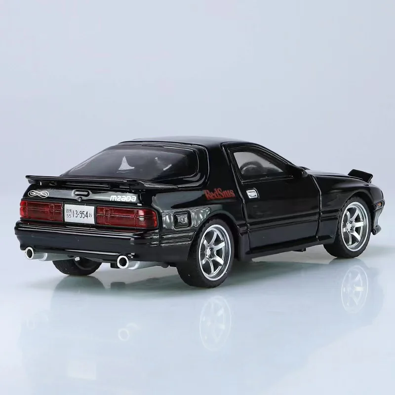1:32 Scale Mazda RX7 RX-7 FC INITIAL D Alloy Car Model Diecasts