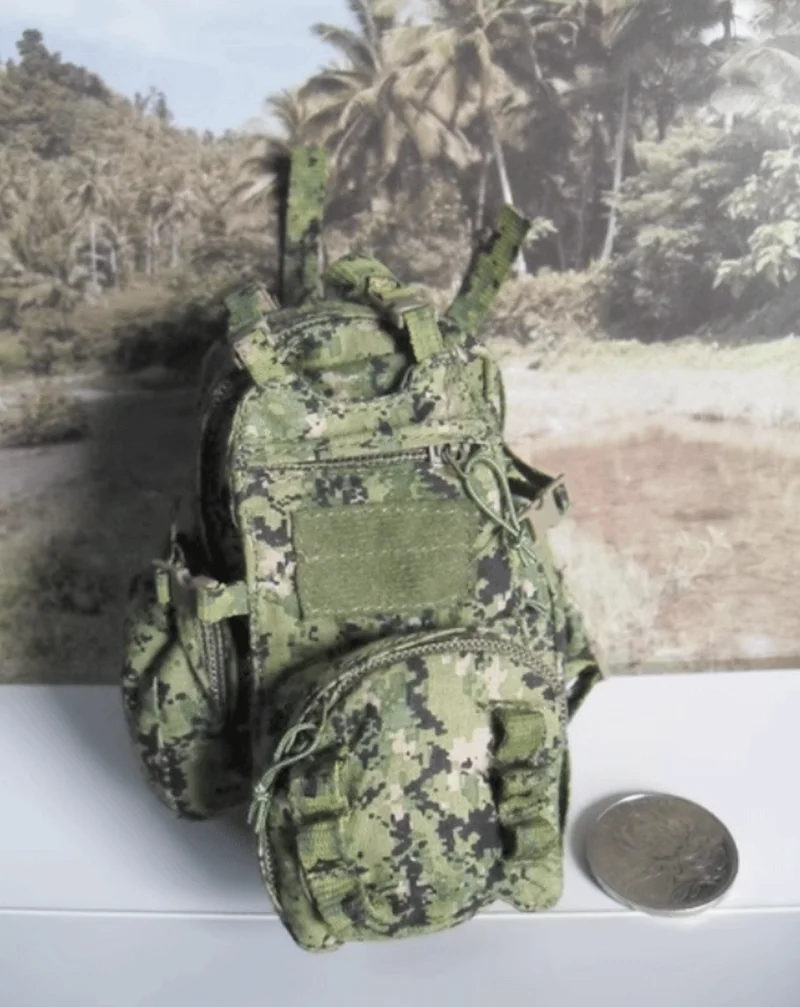 

Рюкзак ZY TOYS 1/6, тактический боевой рюкзак для 12-дюймовой мужской экшн-куклы